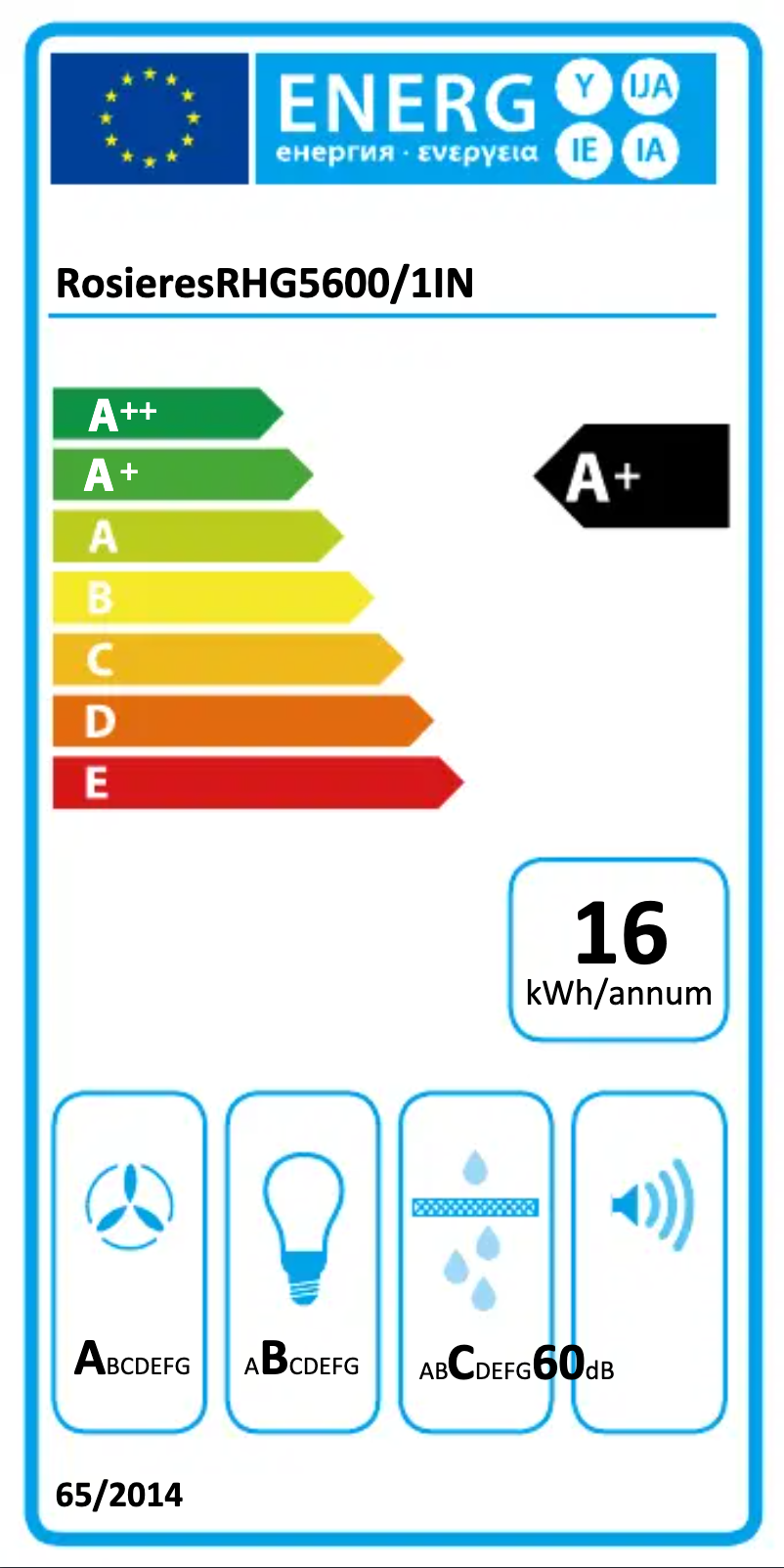 Image de la première page du manuel de l'appareil RHG5600/1IN
