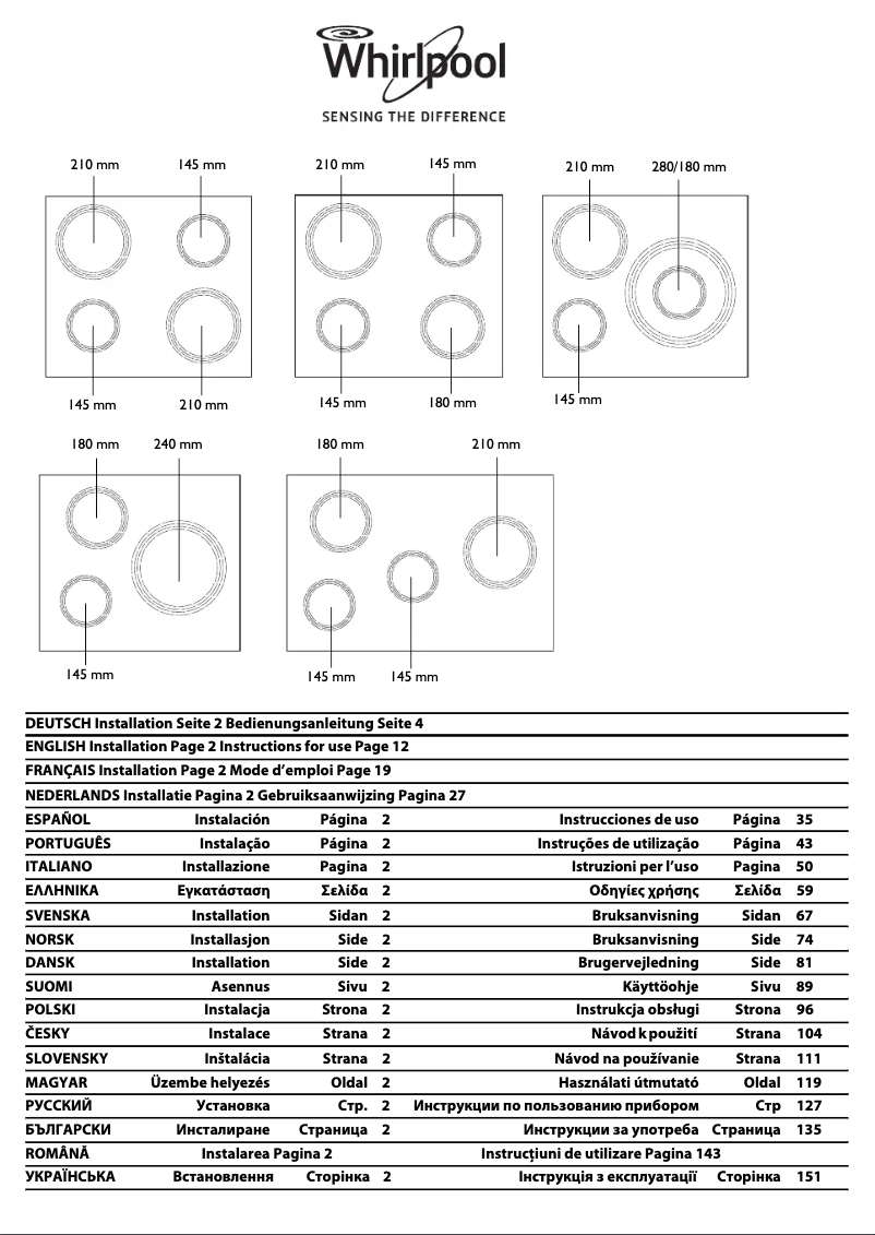 Image de la première page du manuel de l'appareil ACM 860/BF
