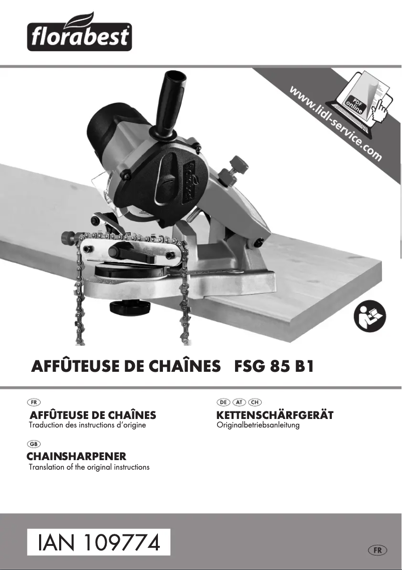 Image de la première page du manuel de l'appareil FSG 85 B1