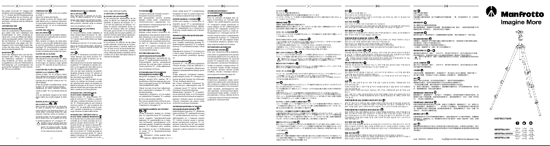 Page 1 of the manual User Manual Manfrotto MKBFRA4GY-BH