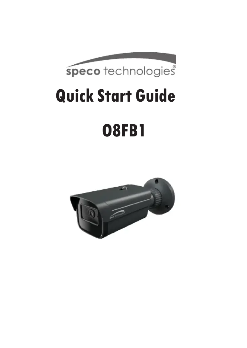 Image de la première page du manuel de l'appareil O8FB1