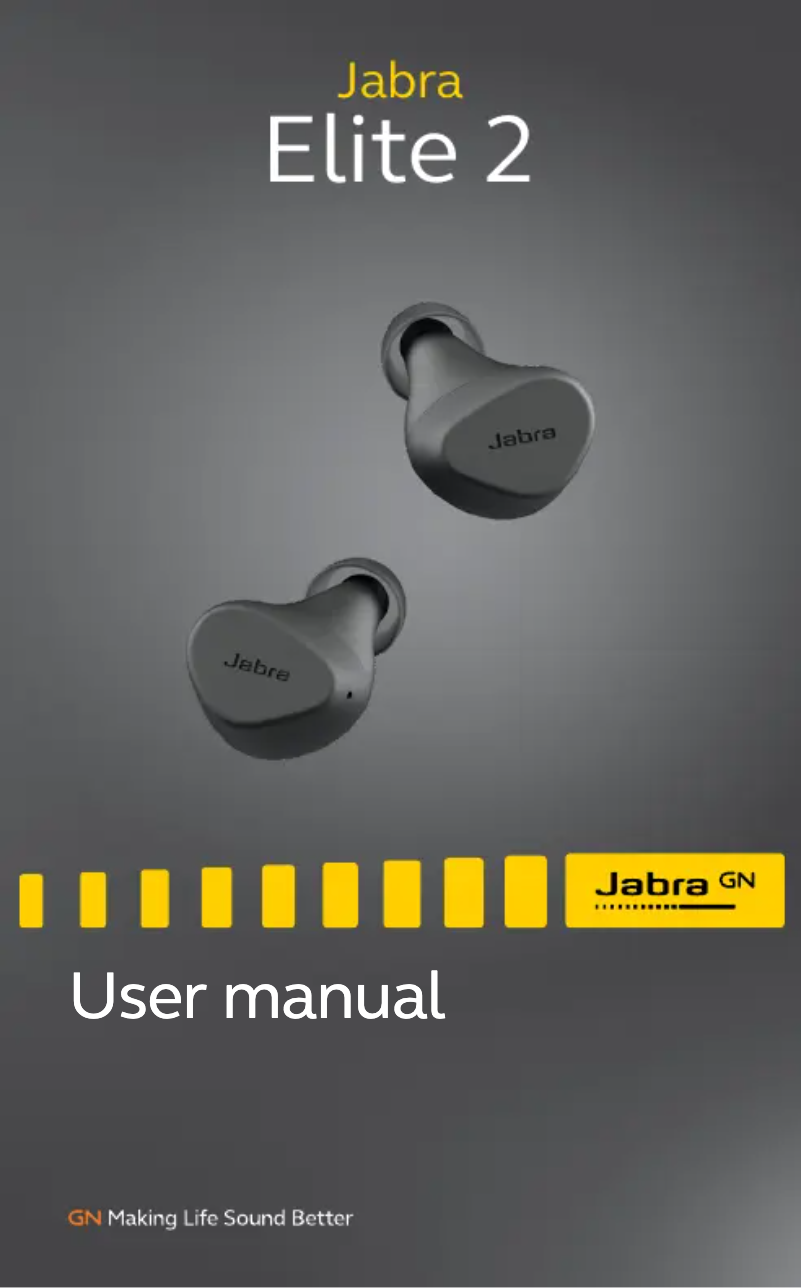Página 1 del manual Manual de usuario Jabra Elite 2