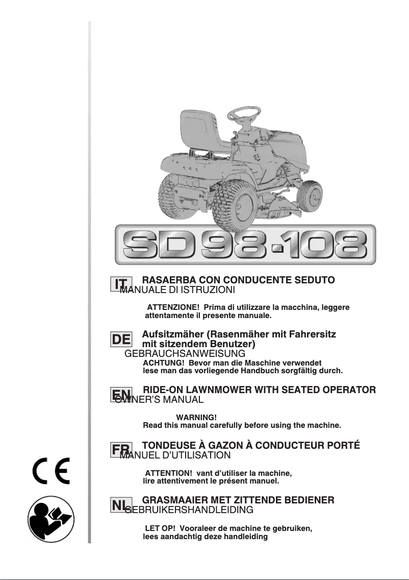 Page n°1 - Manuel utilisateur Stiga Tornado 5108 HW