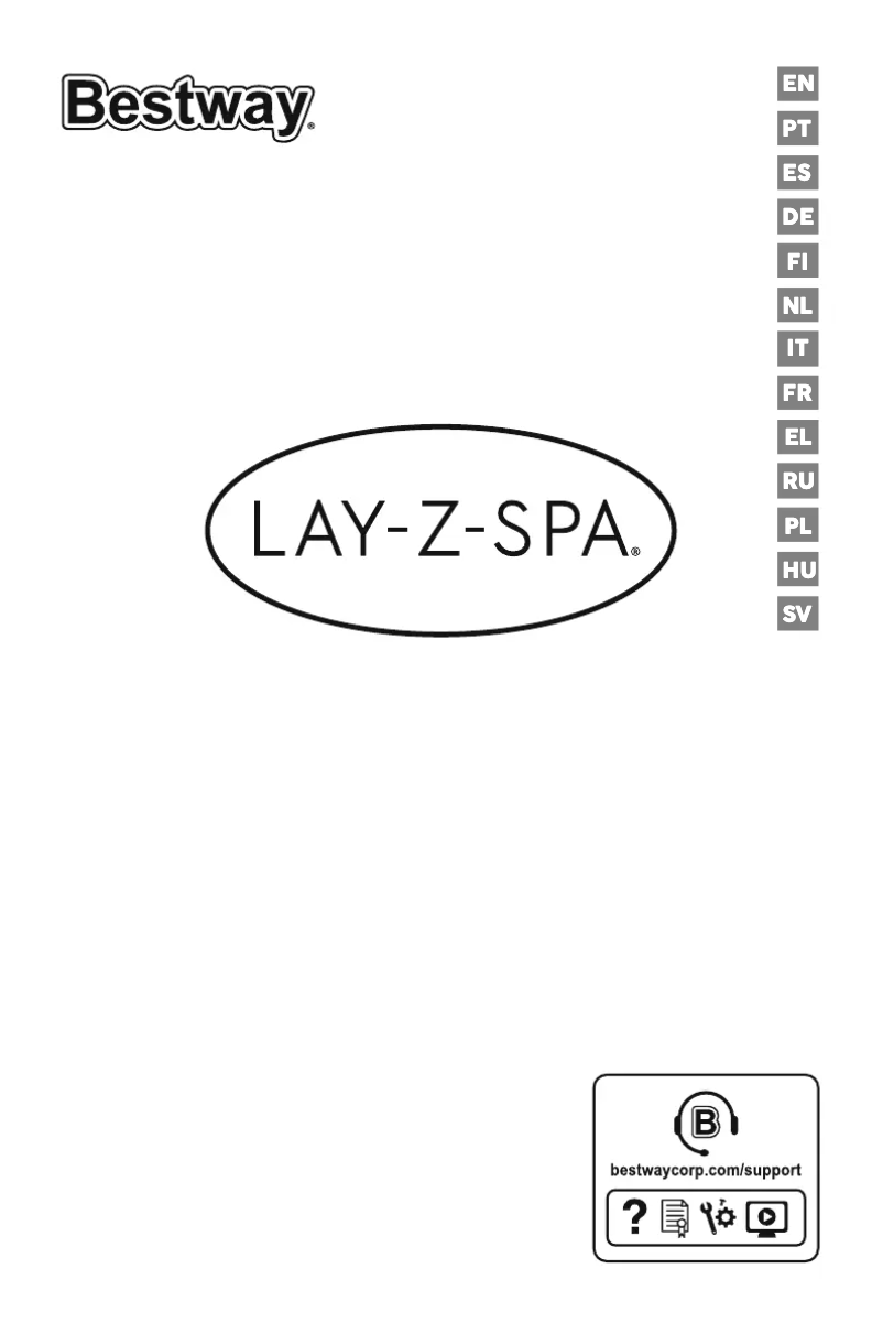 Page n°1 - Manuel utilisateur Bestway Lay-Z-Spa 60167