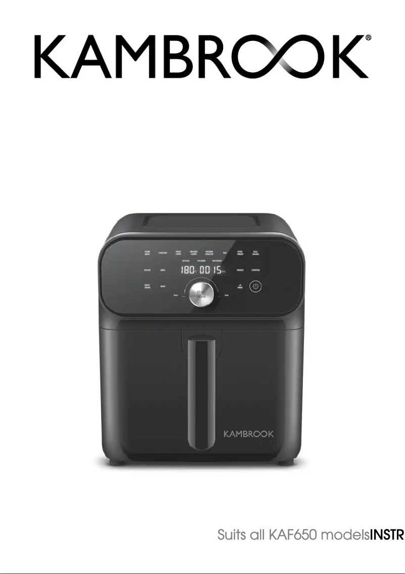 Page 1 de la notice Manuel utilisateur Kambrook Perfect Crisp KAF650
