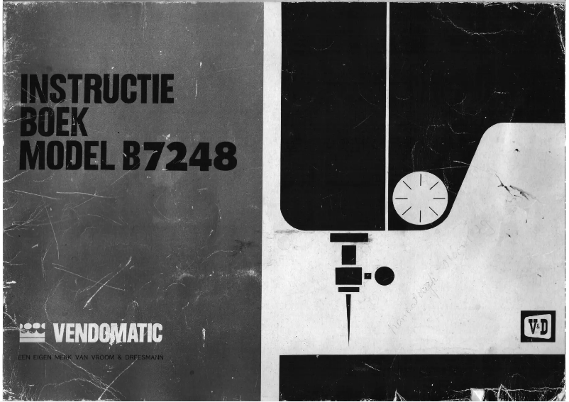 Page 1 de la notice Manuel utilisateur Vendomatic B 7248