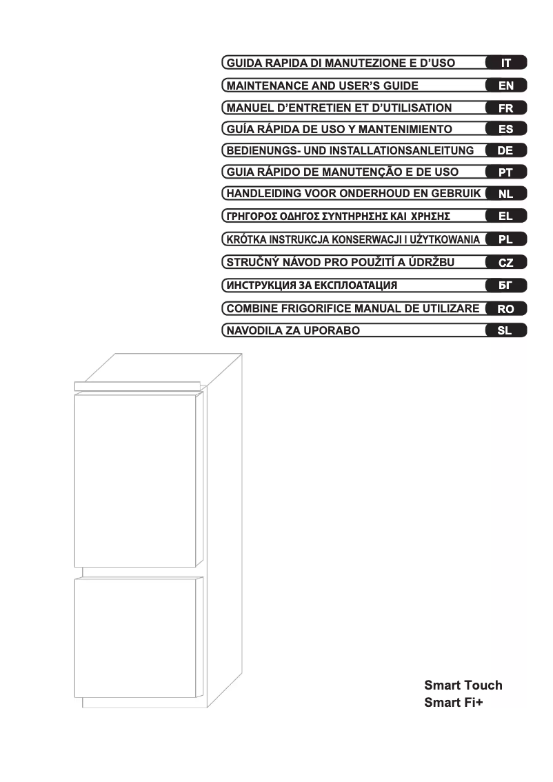 Page n°1 - Manuel utilisateur Candy BCBS 174 NPU