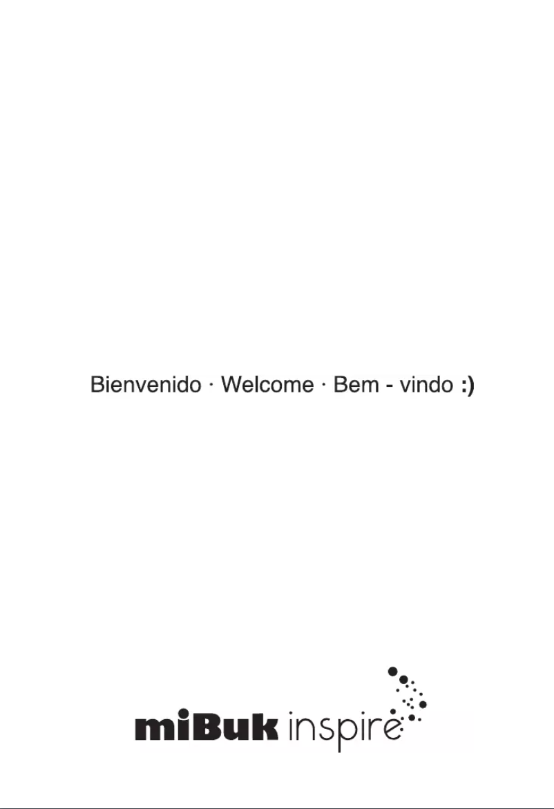Image de la première page du manuel de l'appareil MiBuk Inspire