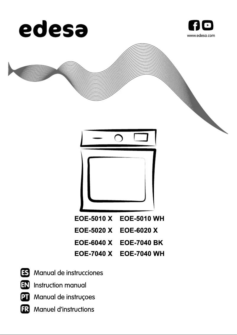 Page n°1 - Manuel utilisateur Edesa EOE-5020 X