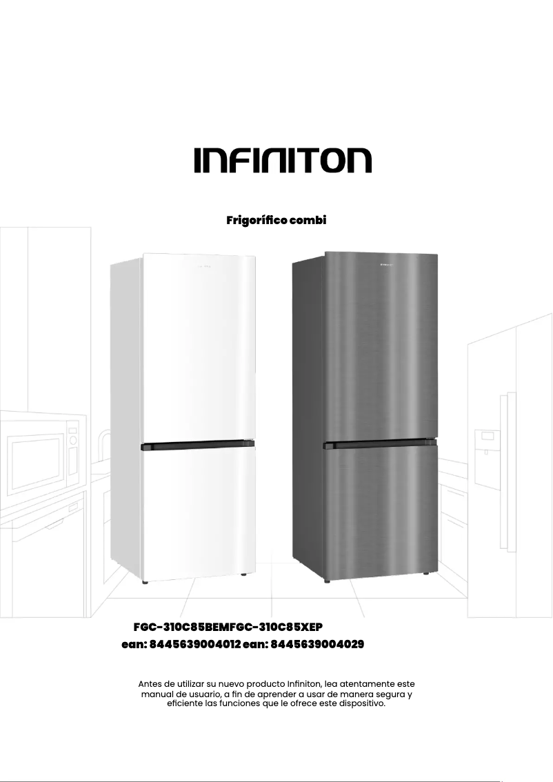 Page n°1 - Manuel utilisateur Infiniton FGC-310C85XEP