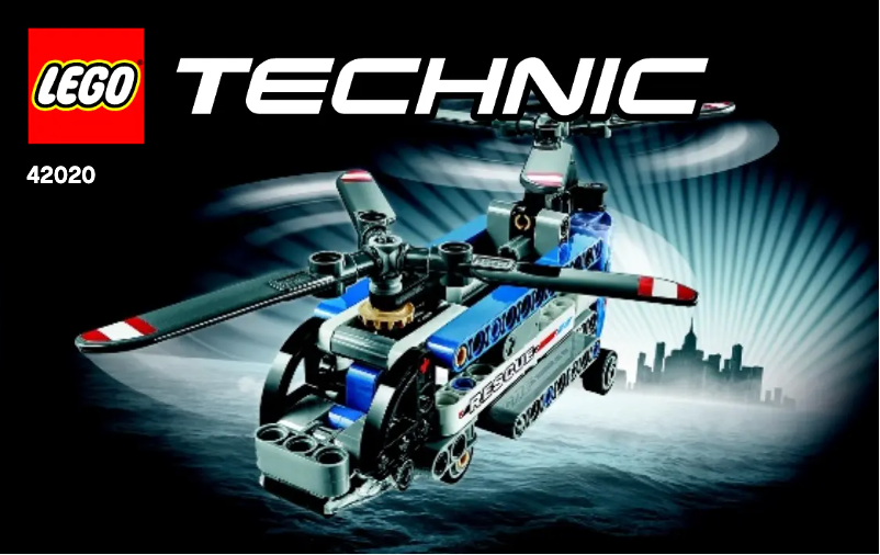Page 1 de la notice Manuel utilisateur Lego Technic 42020