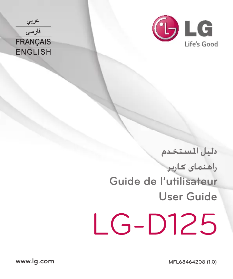 Page n°1 - Manuel utilisateur LG L30 Dual