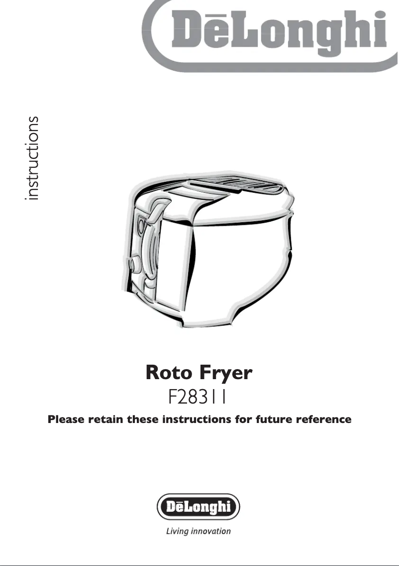 Image de la première page du manuel de l'appareil F28311