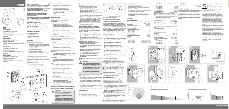 Image de la première page du manuel de l'appareil EE631