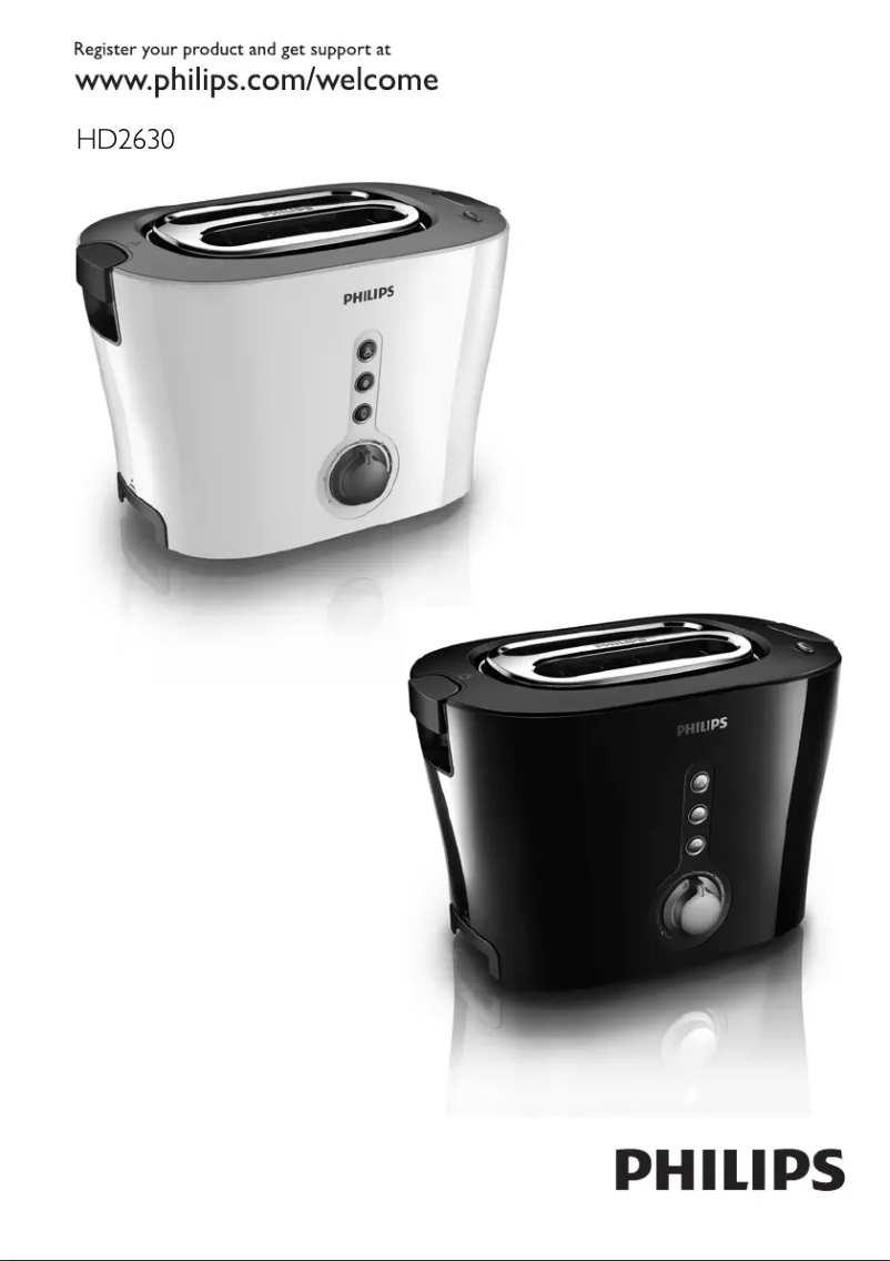 Page n°1 - Manuel utilisateur Philips Viva Collection HD2620