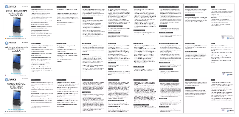 Page n°1 - Manuel utilisateur Imperii Electronics HO.02.0076.01