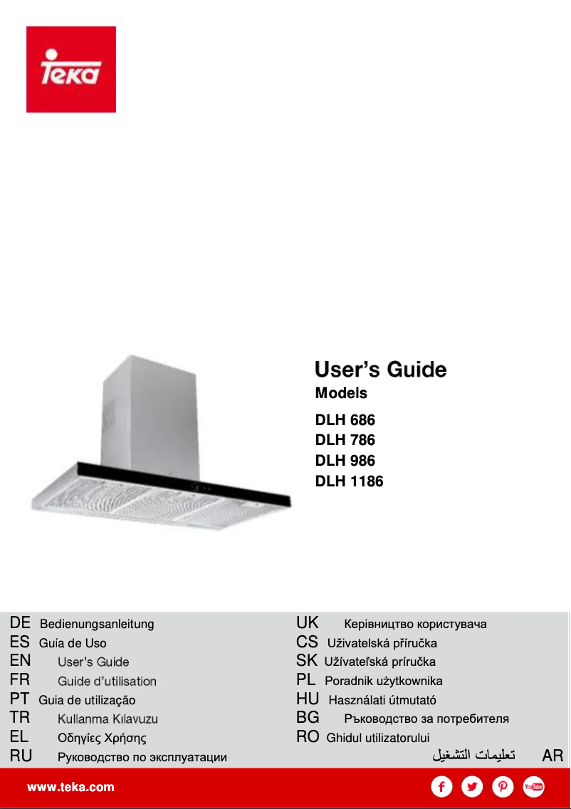 Page n°1 - Mode d'emploi Teka DLH 686 T