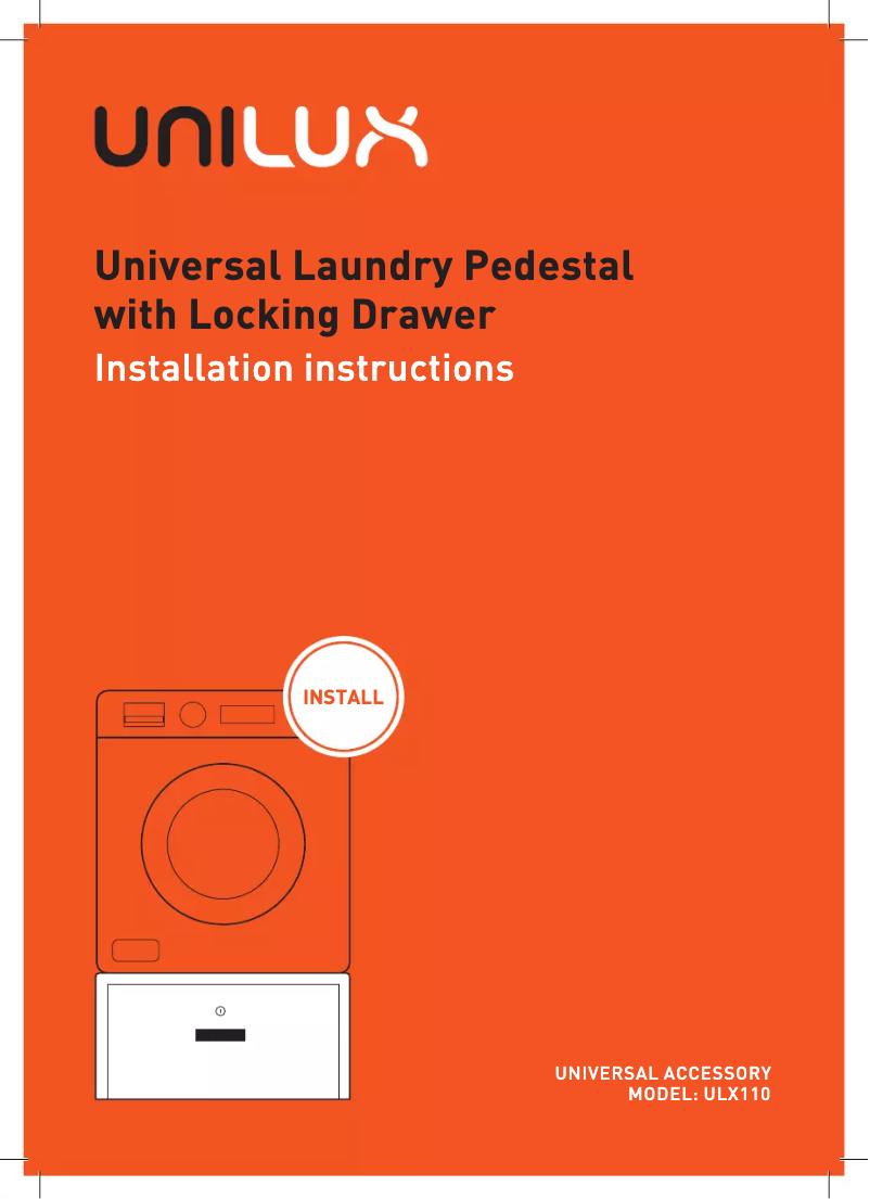 Imagen de la primera página del manual del dispositivo ULX110