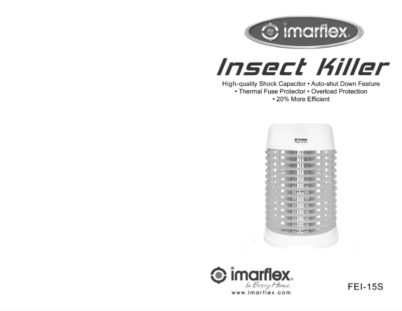 Page n°1 - Manuel utilisateur Imarflex FEI-15S