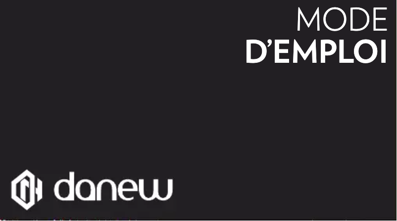 Page n°1 - Manuel utilisateur Danew Konnect 201