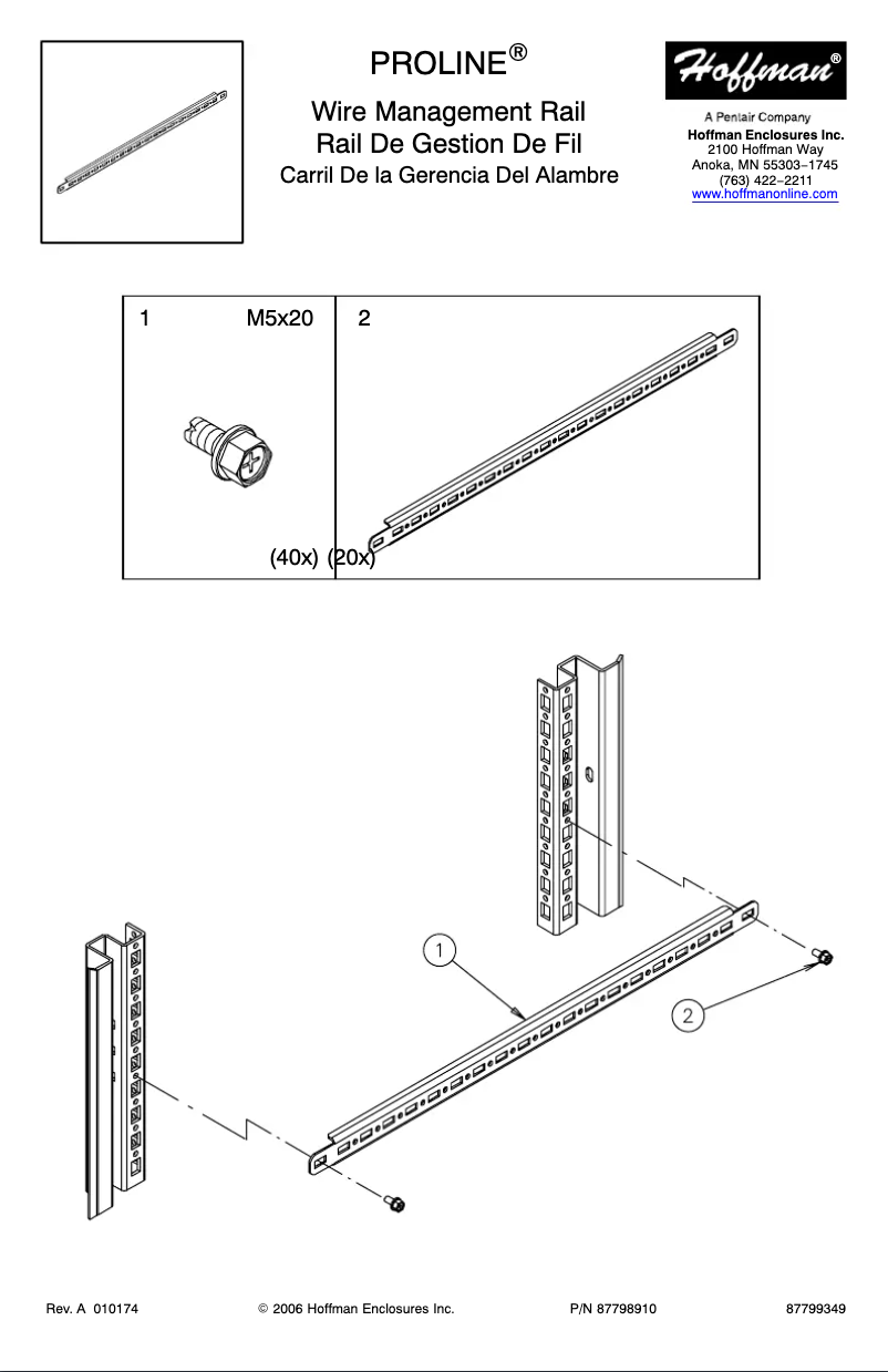 Image de la première page du manuel de l'appareil PWMR5