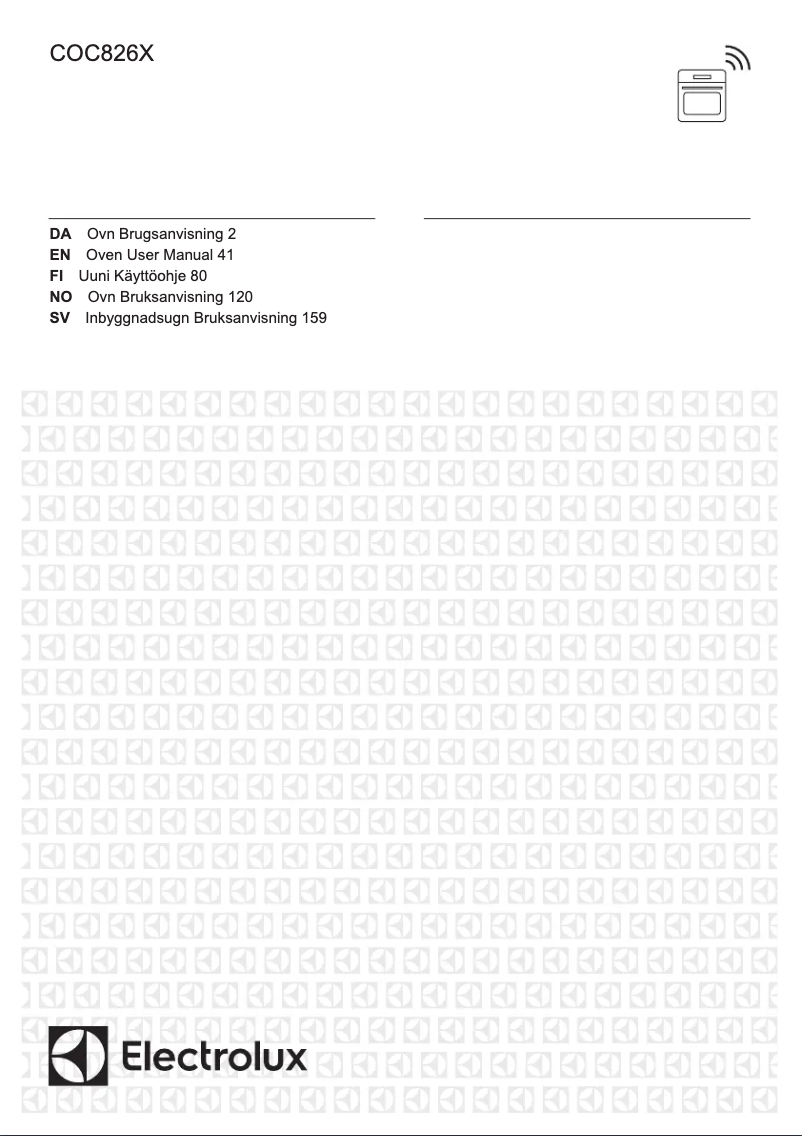 Image de la première page du manuel de l'appareil COC826X
