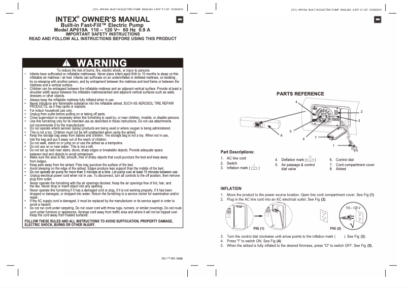 Image de la première page du manuel de l'appareil 64413E