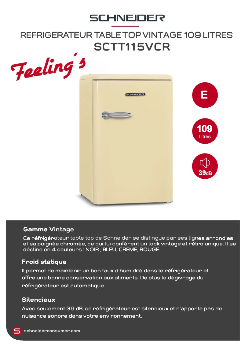 Image de la première page du manuel de l'appareil SCTT115VCR