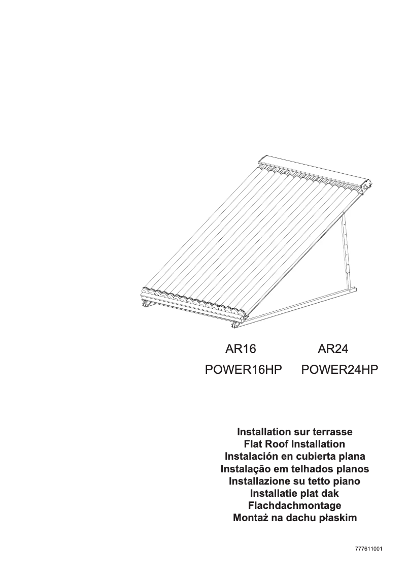 Page 1 de la notice Manuel utilisateur Baxi AR24