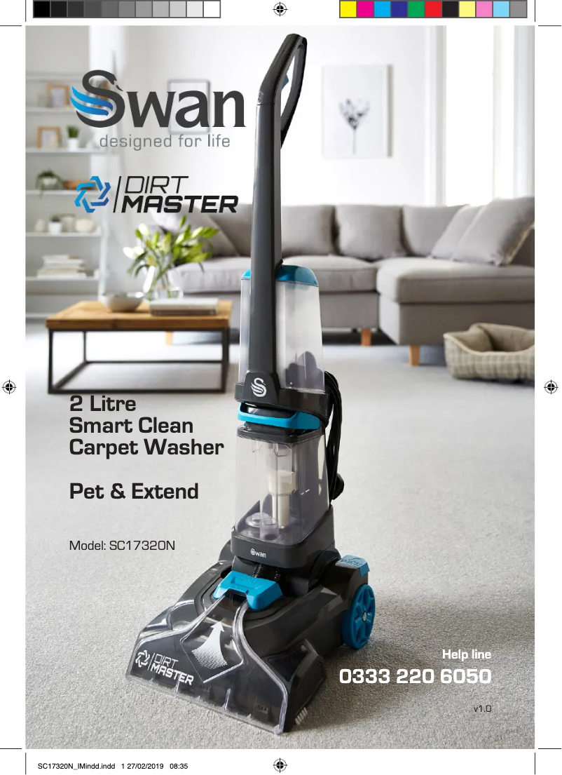 Image de la première page du manuel de l'appareil Dirt Master SC17320N