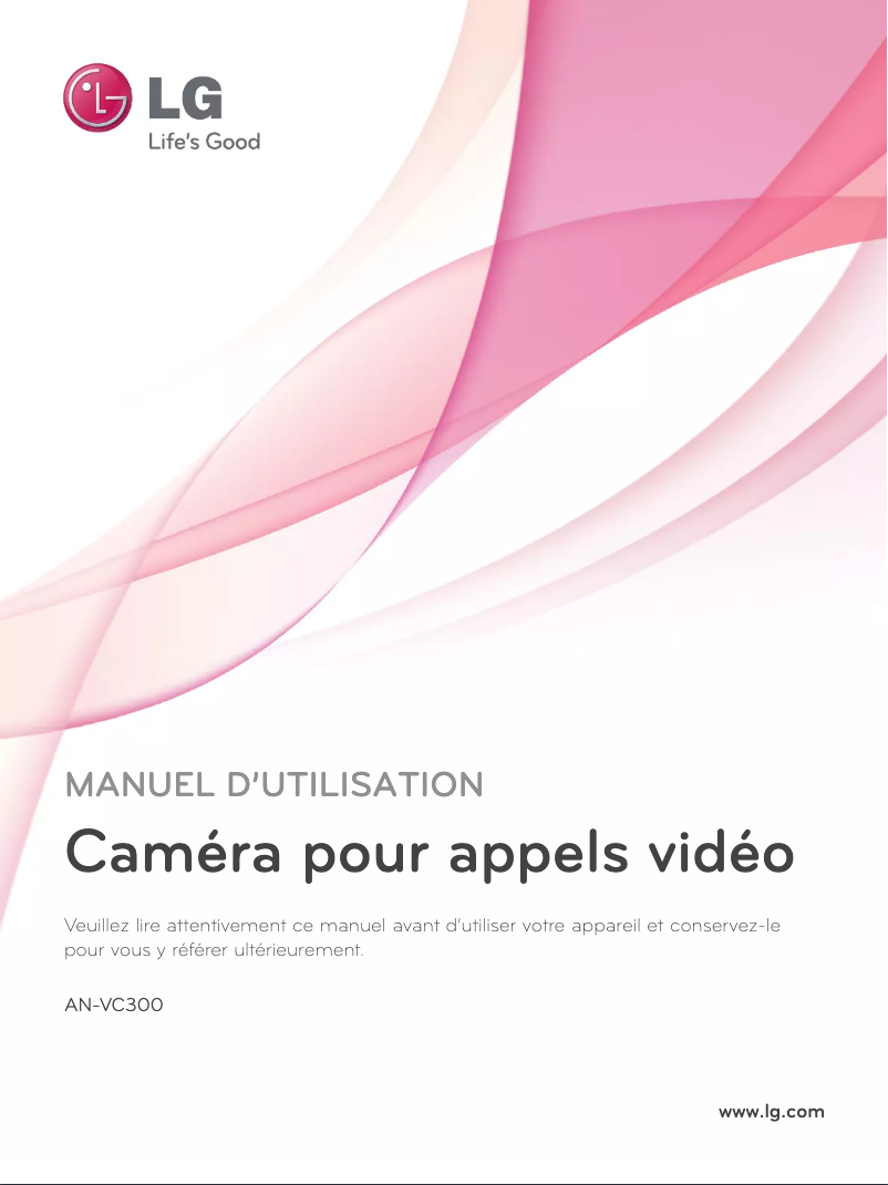 Page n°1 - Mode d'emploi LG AN-VC300
