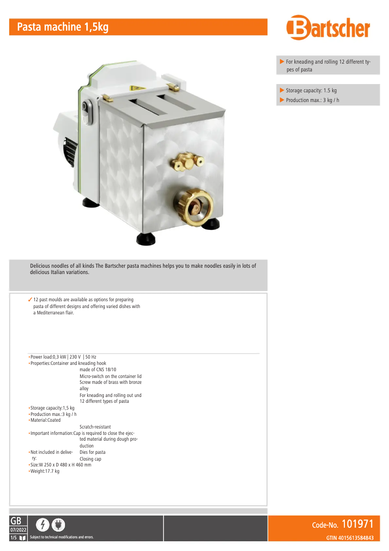 Image de la première page du manuel de l'appareil 101971