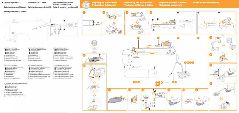 Page 1 de la notice Manuel utilisateur Brother CE4400
