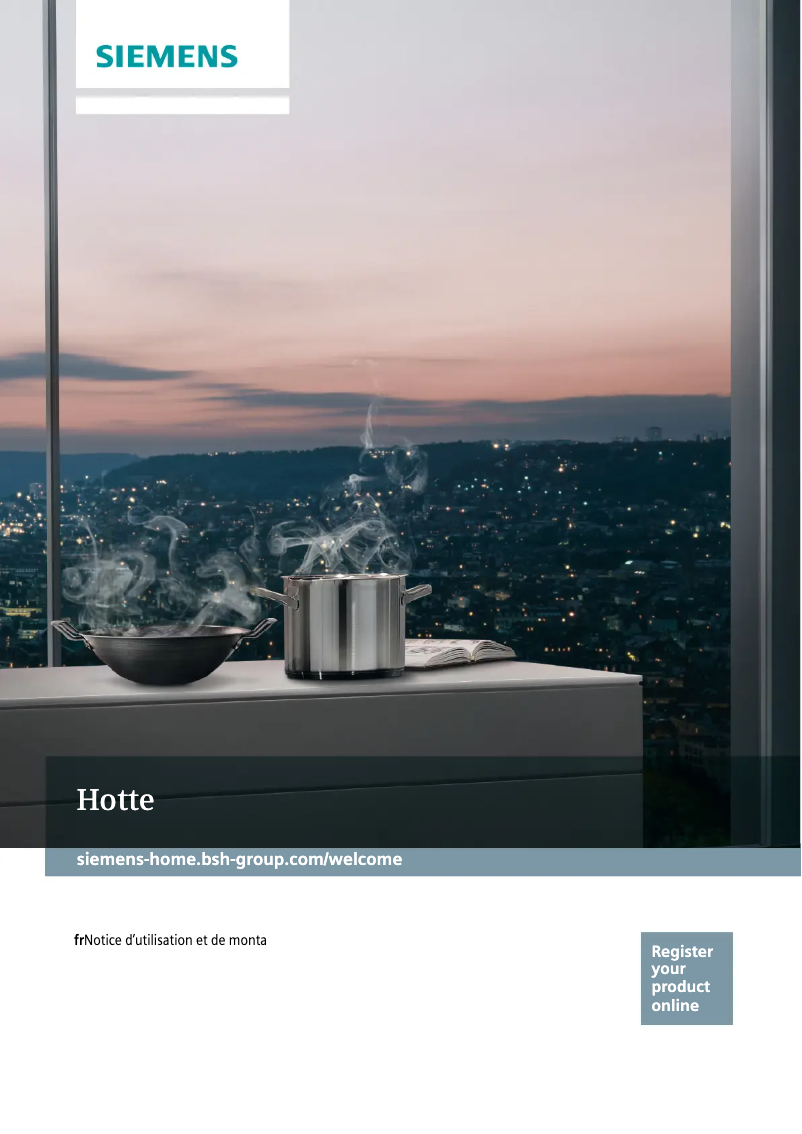 Page 1 de la notice Manuel utilisateur Siemens iQ700 LC37IVP60