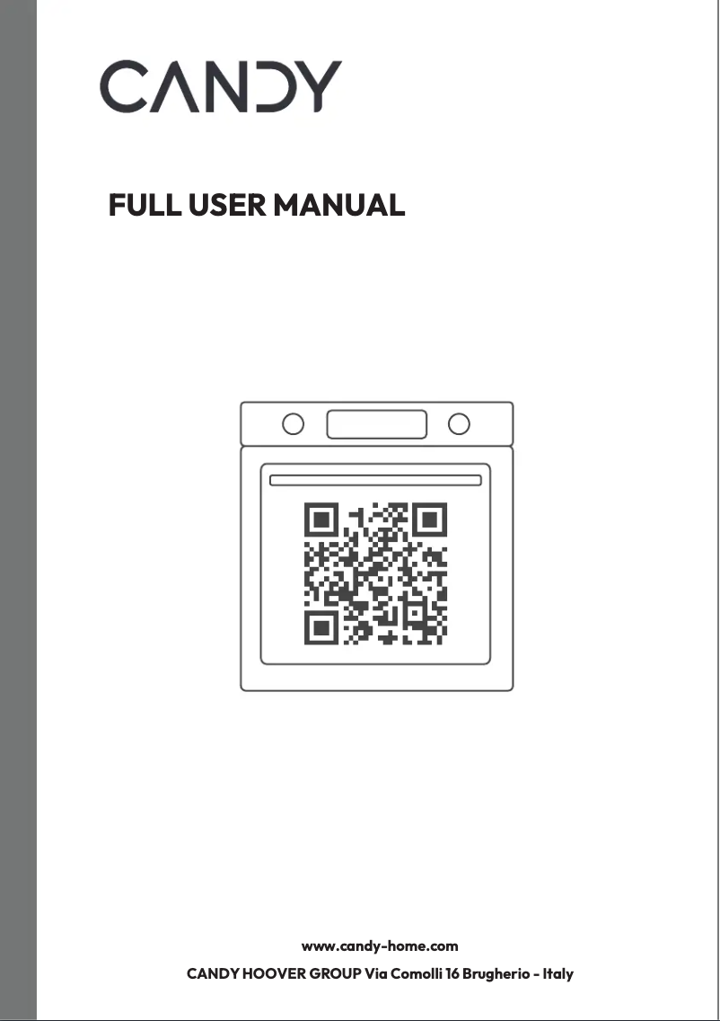Page n°1 - Manuel utilisateur Candy CA4MWP9G6NQB