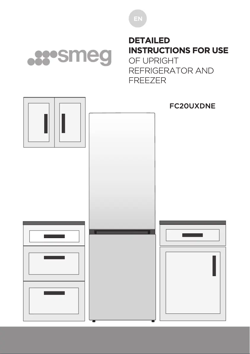 Page n°1 - Manuel utilisateur Smeg FC20UXDNE