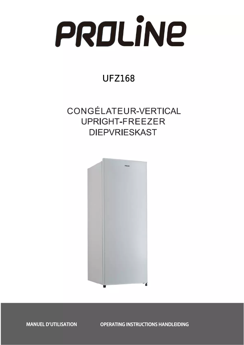 Page n°1 - Manuel utilisateur Proline UFZ168