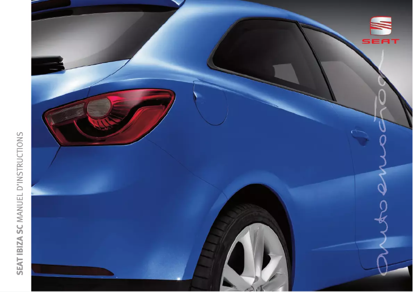 Page 1 de la notice Manuel utilisateur Seat Ibiza SC (2008)