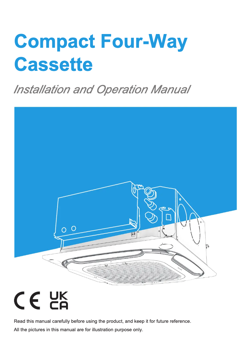 Page 1 de la notice Manuel utilisateur Midea MIH45Q4CHN18