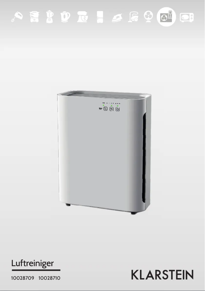 Page 1 de la notice Manuel utilisateur Klarstein 10028709