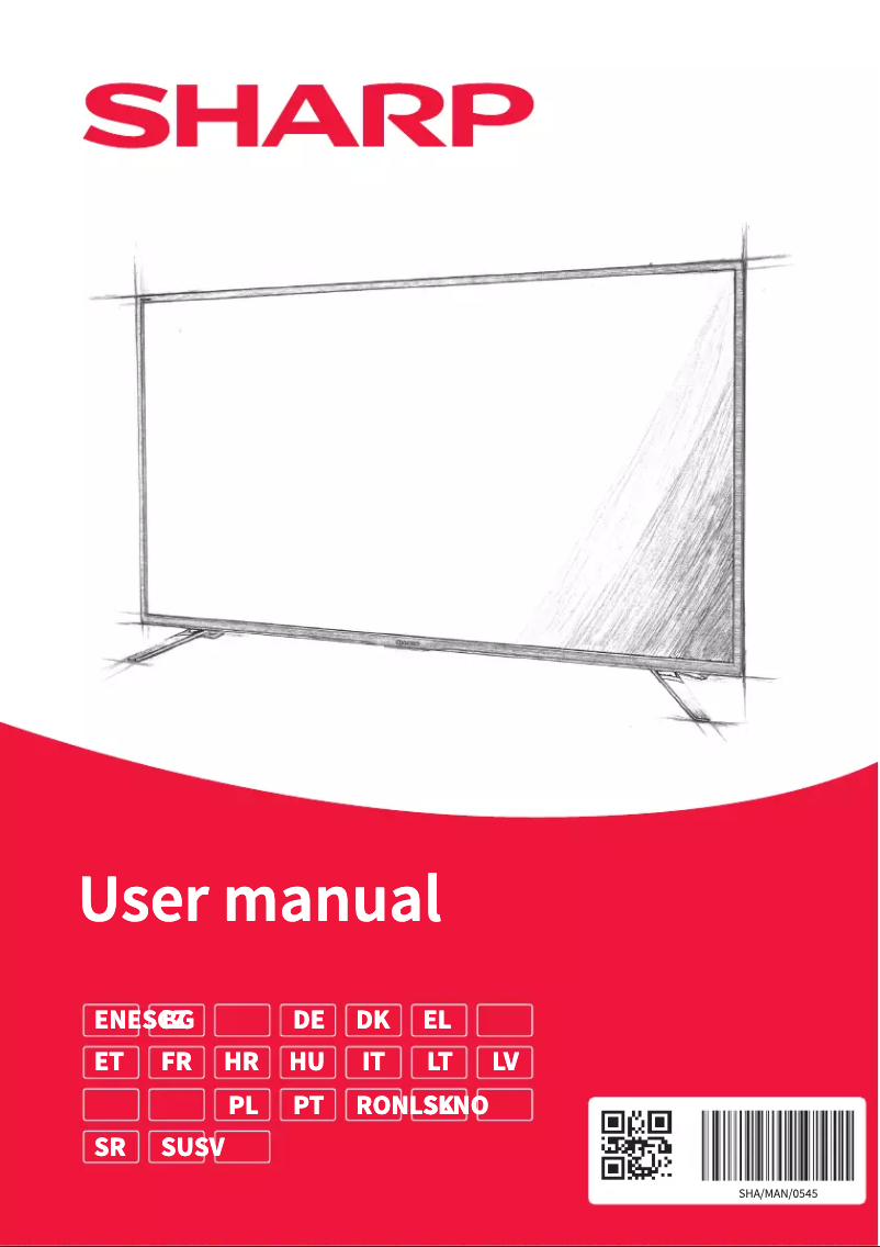 Page n°1 - Manuel utilisateur Sharp 24FA2E