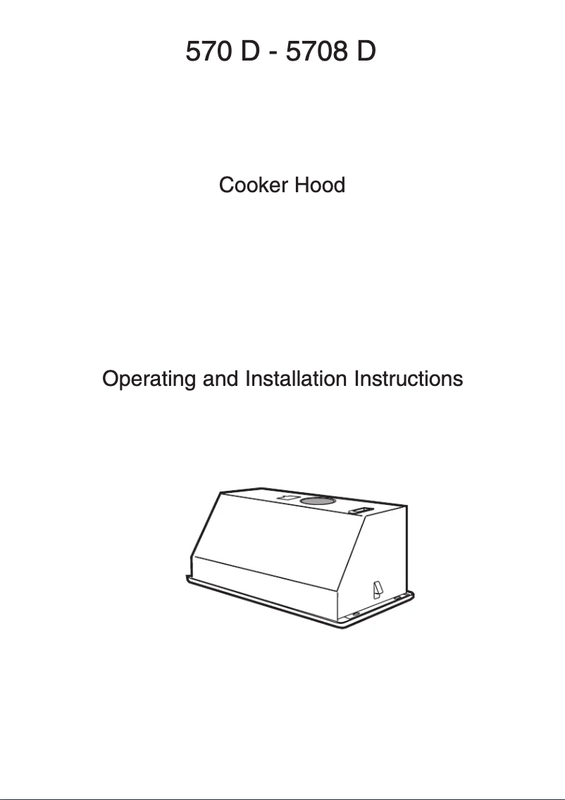 Page n°1 - Manuel utilisateur AEG 5708 D
