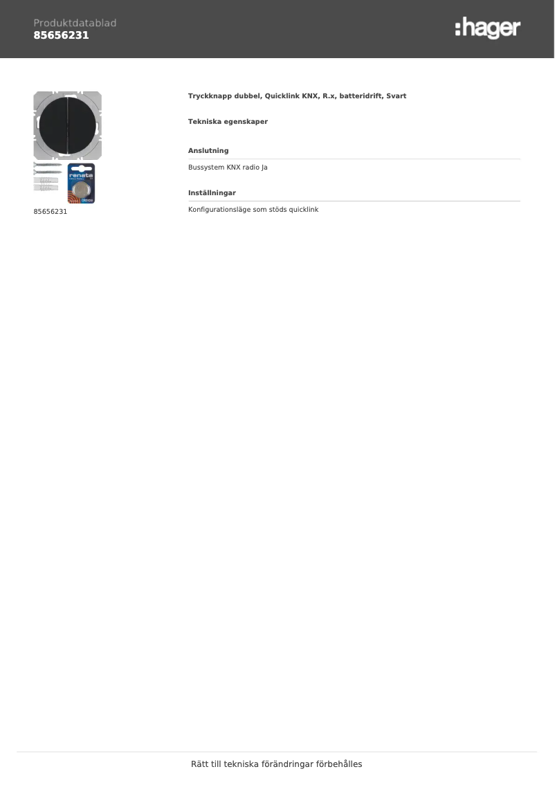 Image de la première page du manuel de l'appareil 85656231