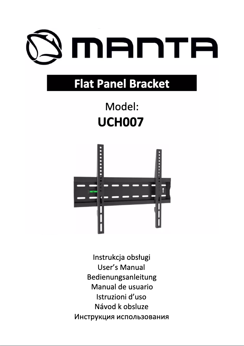 Page 1 de la notice Manuel utilisateur Manta UCH007