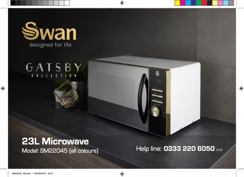 Página 1 del manual Manual de usuario Swan Gatsby SM22045