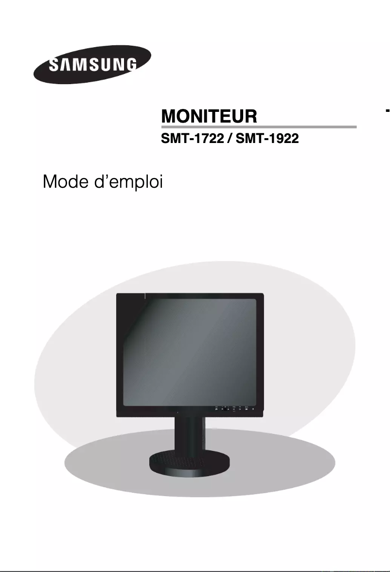 Image de la première page du manuel de l'appareil SMT-1922