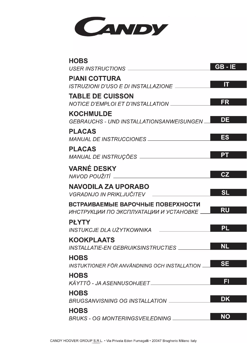 Image de la première page du manuel de l'appareil CH64MB