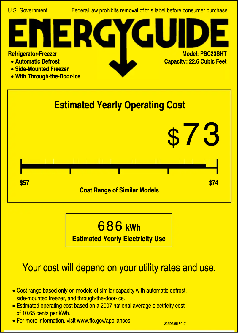 Image de la première page du manuel de l'appareil PSC23SHTSS