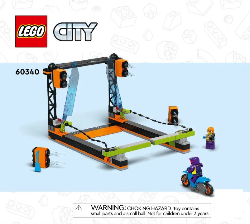 Page 1 de la notice Manuel utilisateur Lego City 60340