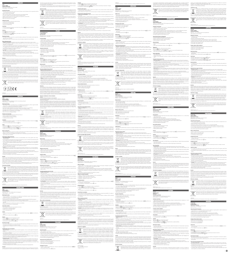 Page 1 de la notice Manuel utilisateur Hendi 582039